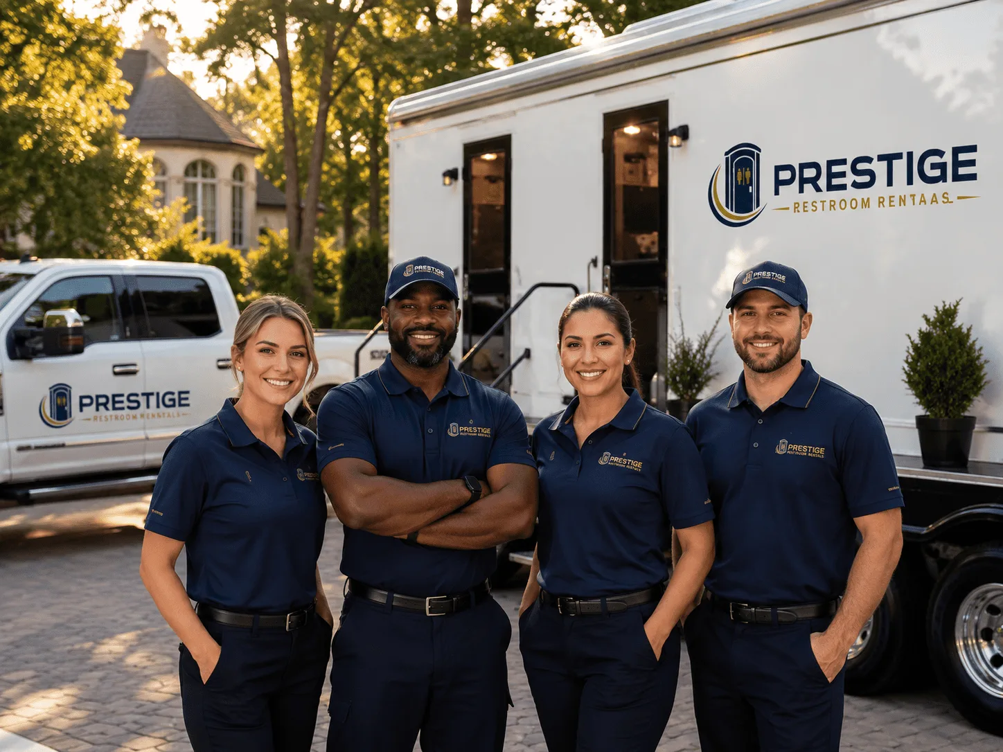 Trusted Luxury Portable Restrooms company in Mentone, TX